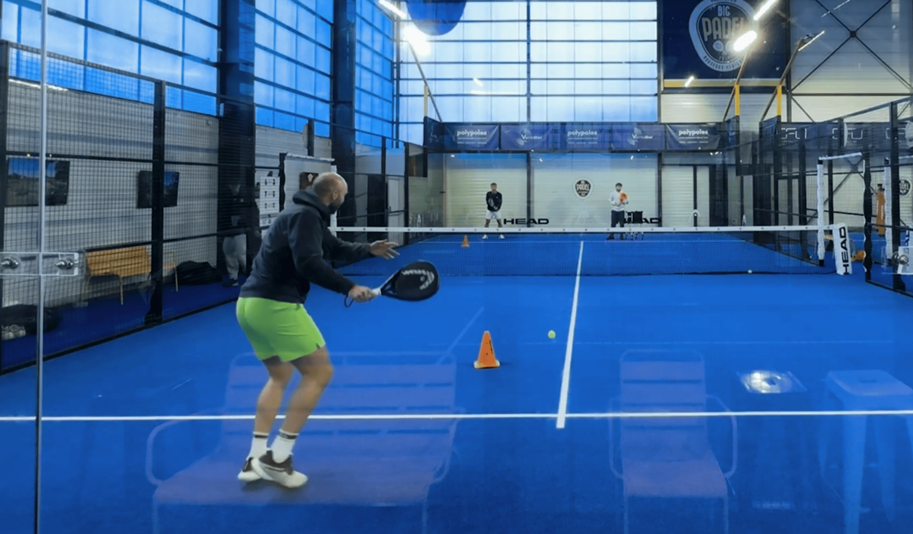 calentamiento padel